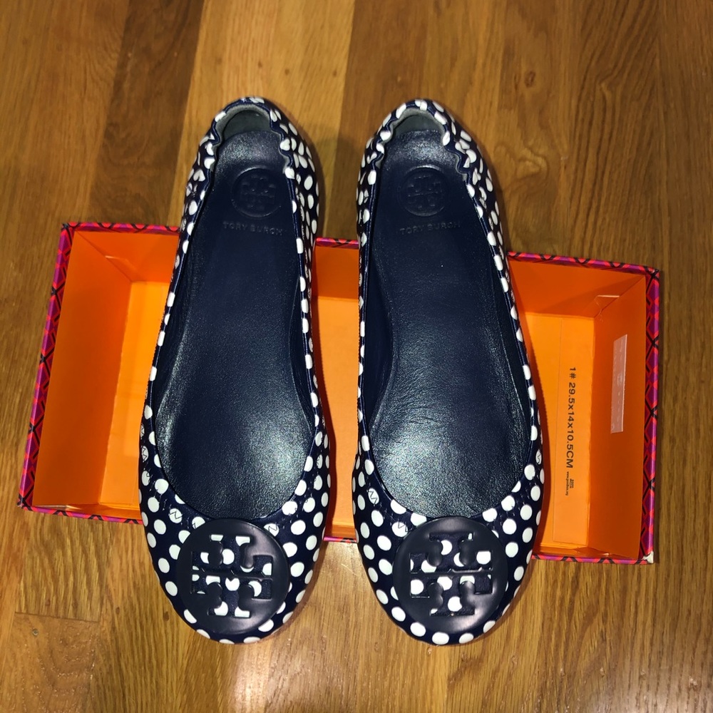 Tory Burch polka dot flats size 6.5